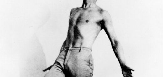 Ted Shawn durante una performance